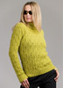 KK412 Boise Lace Turtleneck Sweater