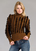 KK419 Aurora Bulky Sweater w/ Fur