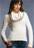 KK150C Cowl-Neck Sweater