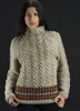 KK221 Fair Isle & Cables Sweater